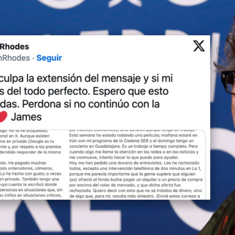 James Rhodes en una foto de archivo de 2021.
