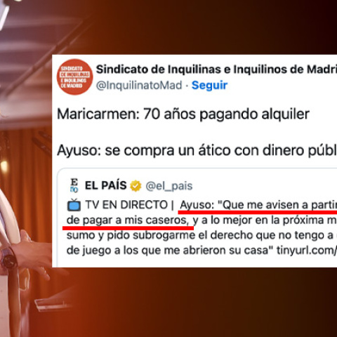 Isabel Díaz Ayuso, este lunes en un acto en Madrid.
