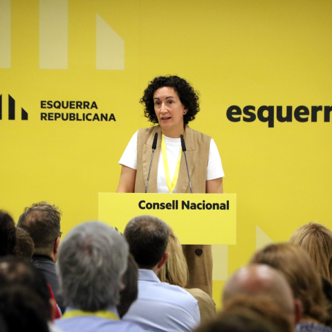 La secretària general d'ERC, Marta Rovira, intervé al Consell Nacional d'Esquerra La secretària general d'ERC, Marta Rovira, intervé al Consell Nacional d'Esquerra