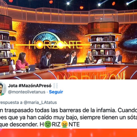 Críticas al comentario de Carmen Porter en 'Horizonte'.