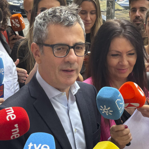 El ministro de Justicia, Félix Bolaños, en una imagen tomada el pasado día 5. El ministro de Justicia, Félix Bolaños, en una imagen tomada el pasado día 5.
