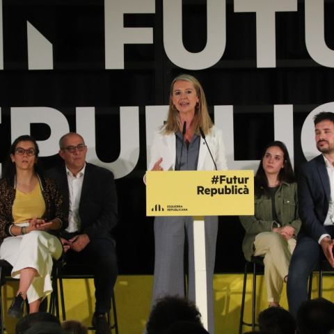 Mireia Ingla, exalcaldessa de Sant Cugat del Vallès i número dos d'ERC per a les generals, en una imatge d'arxiu.