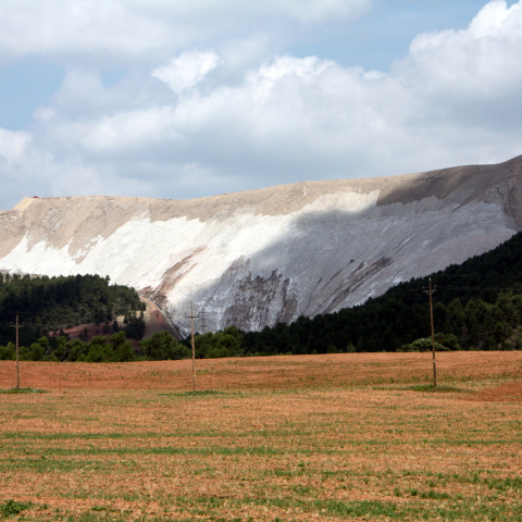 Imatge d'arxiu del runam salí de Sallent, al Bages