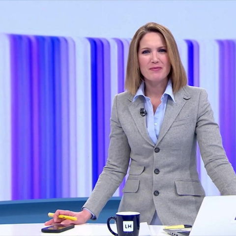 Silvia Intxaurrondo durante un momento de 'La hora de La 1'.