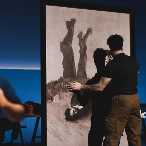 Patricia de Lorenzo, en una escena de la obra ICTUS, de Chévere. Sabela Eiriz