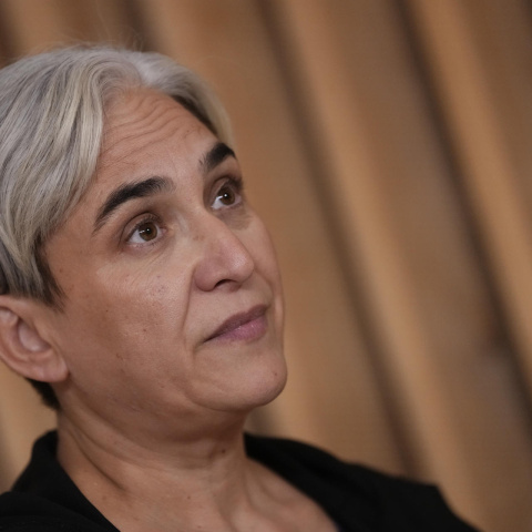 La candidata del Frente Amplio para las elecciones generales, Ada Colau.
