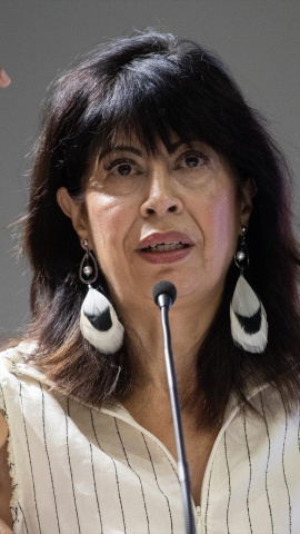 La ministra de Igualdad, Ana Redondo, presenta una campaña institucional sobre masculinidades en el Ministerio de Igualdad, a 4 de septiembre de 2025, en Madrid (España). La campaña se enmarca con el lema "Vamos a cambiar lo que significa tener huevos, por huevos".