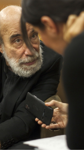 El poeta Raúl Zurita.- AMADOR LORENZO BLACH El poeta Raúl Zurita.- AMADOR LORENZO BLACH