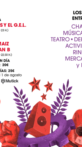 Cartel de la Fiesta del PCE 2021. Cartel de la Fiesta del PCE 2021.
