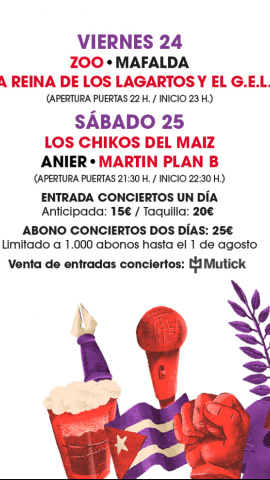 Cartel de la Fiesta del PCE. Cartel de la Fiesta del PCE.