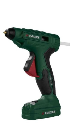 Pistola de pegamento Parkside de la tienda Lidl