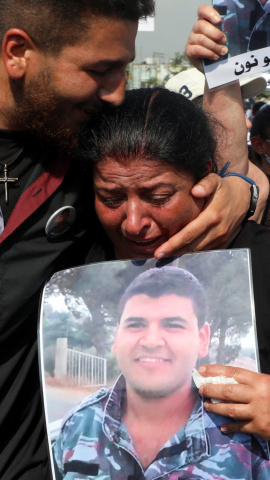 Primer aniversario de la explosión en Beirut Primer aniversario de la explosión en Beirut