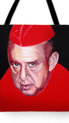 Tote bag de Yelena Tylkina con la cara de Carlos Bergantiños Tote bag de Yelena Tylkina con la cara de Carlos Bergantiños