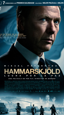 Cartel de 'Hammarskjöld. Lucha por la paz'. — CEDIDA Cartel de 'Hammarskjöld. Lucha por la paz'. — CEDIDA