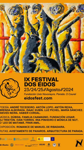 Imagen del cartel del Festival Dos Eidos. Imagen del cartel del Festival Dos Eidos.