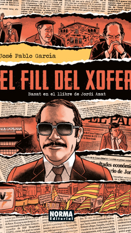 22/05/2022 - La portada de la versió en còmic d''El fill del xofer'. 22/05/2022 - La portada de la versió en còmic d''El fill del xofer'.