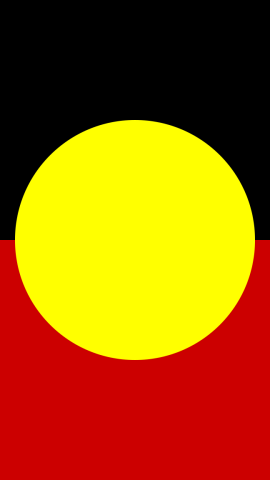 Bandera de los aborígenes de Australia. Bandera de los aborígenes de Australia.