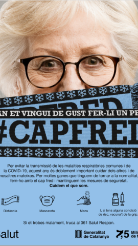Cartell de la campanya Capfred