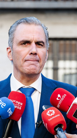 El portavoz de Vox en el Ayuntamiento de Madrid, Javier Ortega Smith, atiende a los medios de comunicación. E.P./Carlos Luján / Europa Press El portavoz de Vox en el Ayuntamiento de Madrid, Javier Ortega Smith, atiende a los medios de comunicación. E.P./Carlos Luján / Europa Press
