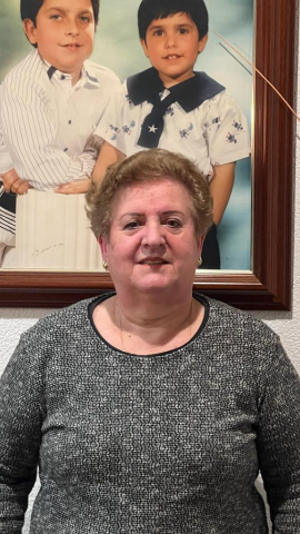 María Cabanes, alcaldesa de Otos, entre 1979 y 1983. Imagen de 2023. María Cabanes, alcaldesa de Otos, entre 1979 y 1983. Imagen de 2023.