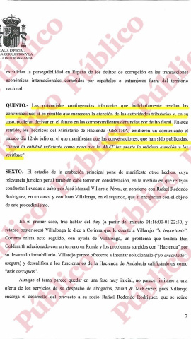 Escrito del 7 de septiembre de 2018 de la Fiscalía Anticorrupción. Escrito del 7 de septiembre de 2018 de la Fiscalía Anticorrupción.