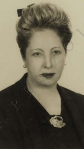 Virxinia Pereira, en su etapa en Buenos Aires. Virxinia Pereira, en su etapa en Buenos Aires.