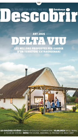 Coberta de la revista d'un Delta de l'Ebre en plenitud mediambiental.