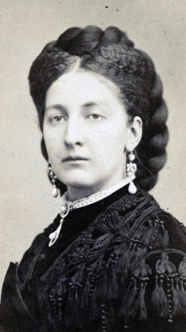 La reina María Victoria.