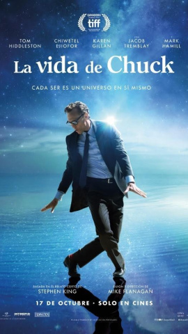 Cartel de la película 'La vida de Chuck'.