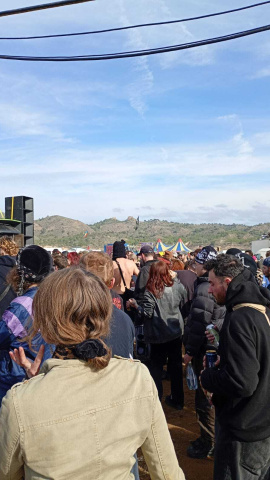 Imagen de la 'rave' del embalse del Cenajo, en Albacete. Imagen de la 'rave' del embalse del Cenajo, en Albacete.