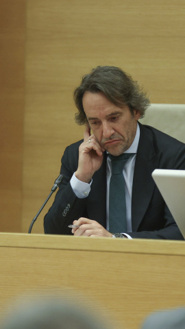 El exjefe de Gabinete de Mazón José Manuel Cuenca comparece en la comisión del Congreso que investiga la gestión de la DANA.