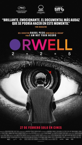Cartel del documental 'Orwell: 2+2=5'.
