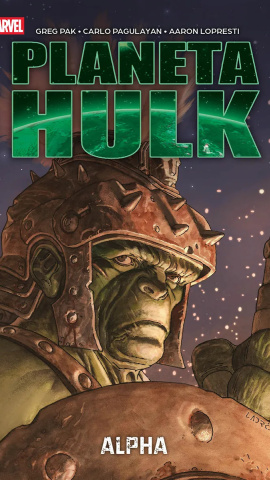 Portada de 'Planeta Hulk: Alfa'.