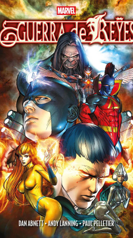 Portada de 'Guerra de reyes', cómic de Marvel.