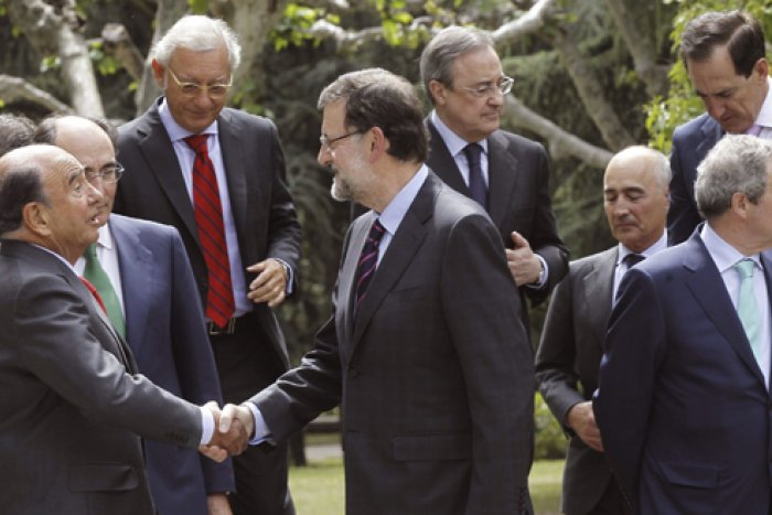 Botín: "Voy a felicitar a Rajoy por lo bien que lo está haciendo"
