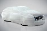 Volvo desarrolla un airbag exterior que cubre todo el coche