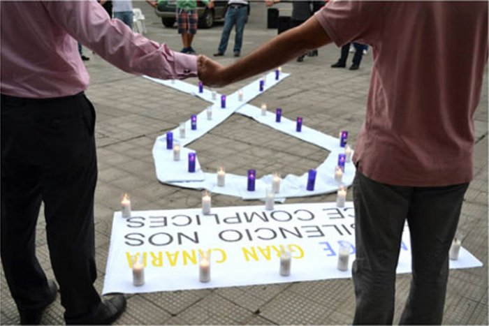 Hombres de 39 ciudades salen a la calle para recordar que el silencio les hace cómplices de la violencia machista