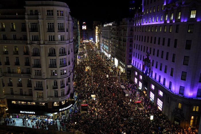 Madrid vuelve a inundarse de feminismo