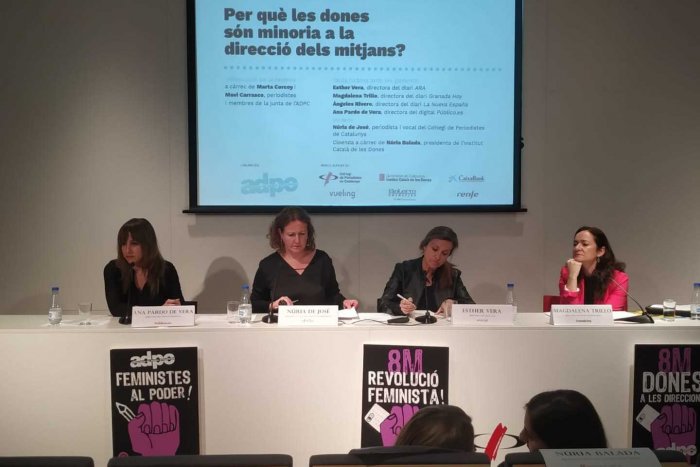 El mundo de la comunicación suspende en paridad: solo un 22% de los medios están dirigidos por mujeres