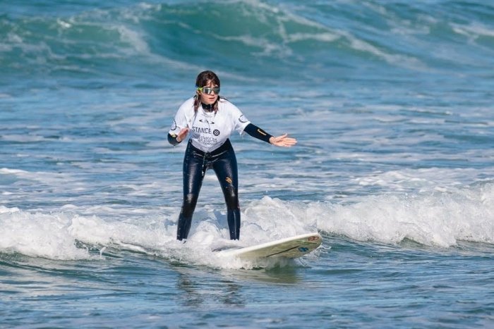 Carmen López, medalla de cobre del Mundial de Surf Adaptado: "La gente no se atrevía a darme clases porque soy ciega"