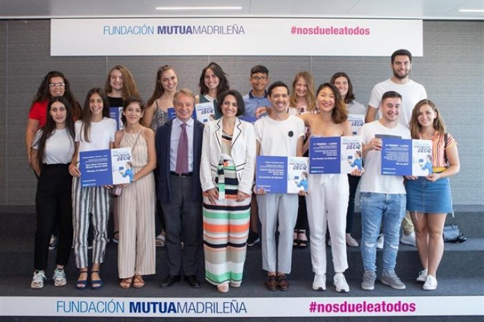 El concurso de la Fundación Mutua Madrileña contra violencia machista premia a estudiantes de Jaén y Sevilla