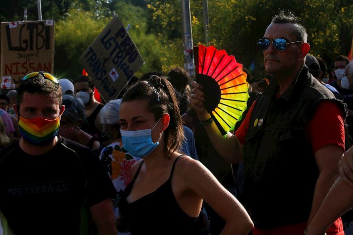 El colectivo LGBTI reivindica sus derechos en una manifestación en Barcelona