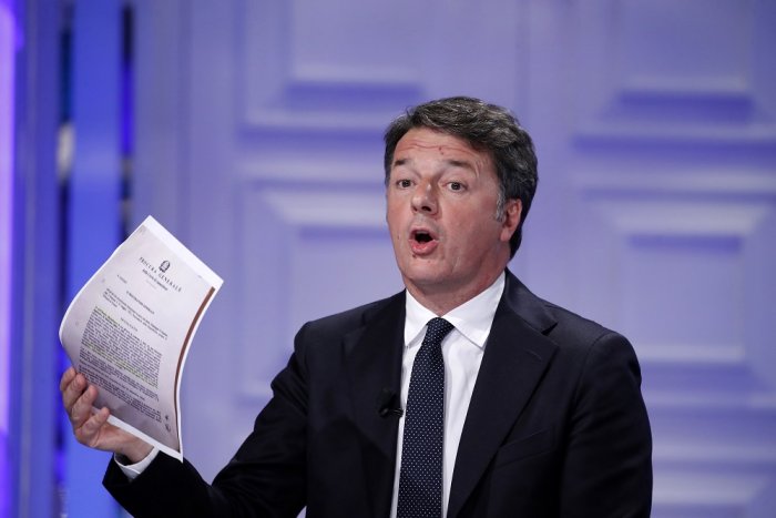 Renzi presenta su alianza con Calenda para las elecciones en Italia de septiembre