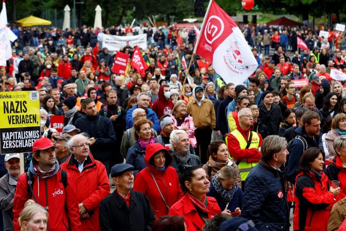 Los austriacos salen a las calles para pedir medidas contra la subida de precios