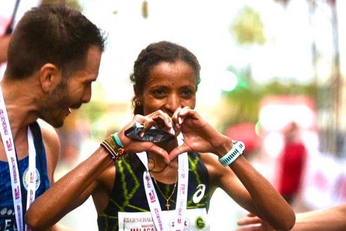 Woldu Mekdes, la atleta que ganó a todos los hombres en la Media Maratón de Málaga