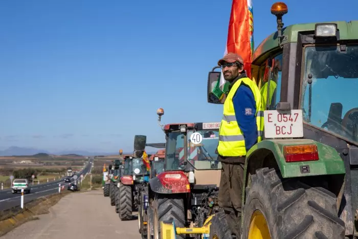 Interior eleva a 34 los detenidos por la protesta de los agricultores tras ocho días de movilizaciones