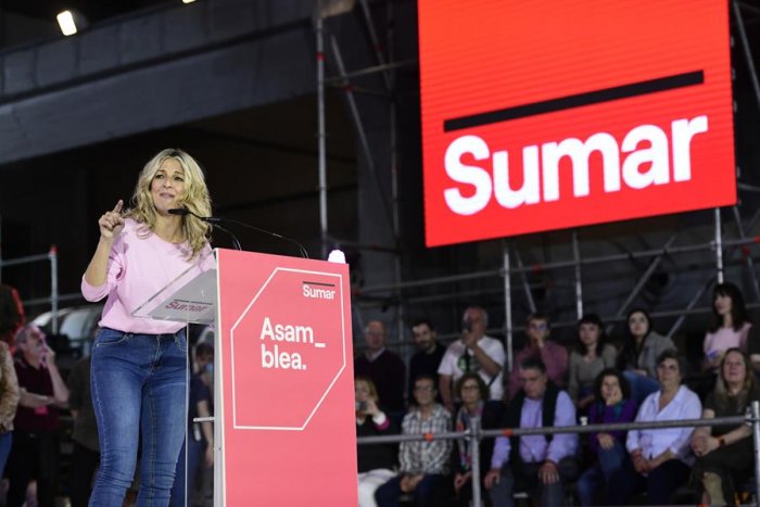 Los partidos de Sumar no se integrarán en el proyecto de Díaz hasta después de las catalanas y de la asamblea de IU