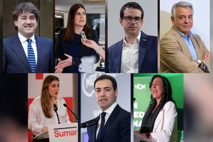 Estos son los siete candidatos a lehendakari en las elecciones de Euskadi