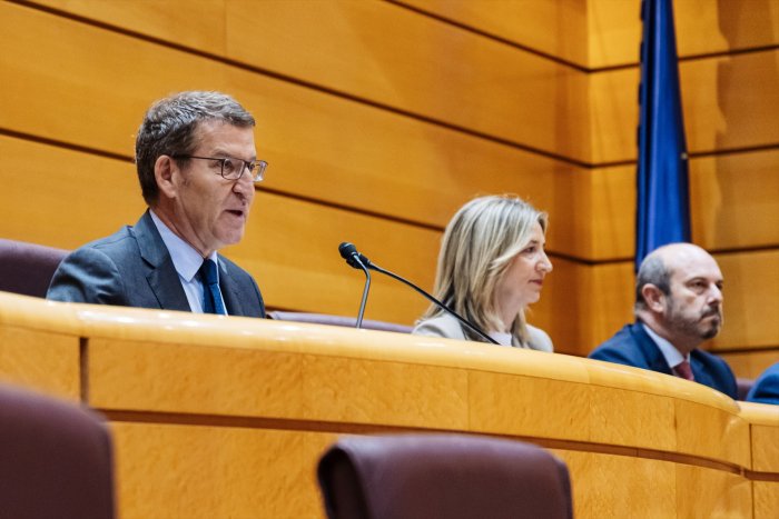 El PP se guarda la carta del veto a la amnistía en el Senado para agitar el cierre de la campaña catalana