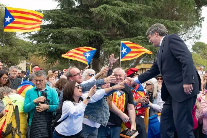 Puigdemont anuncia que dejará la política si no es president de la Generalitat